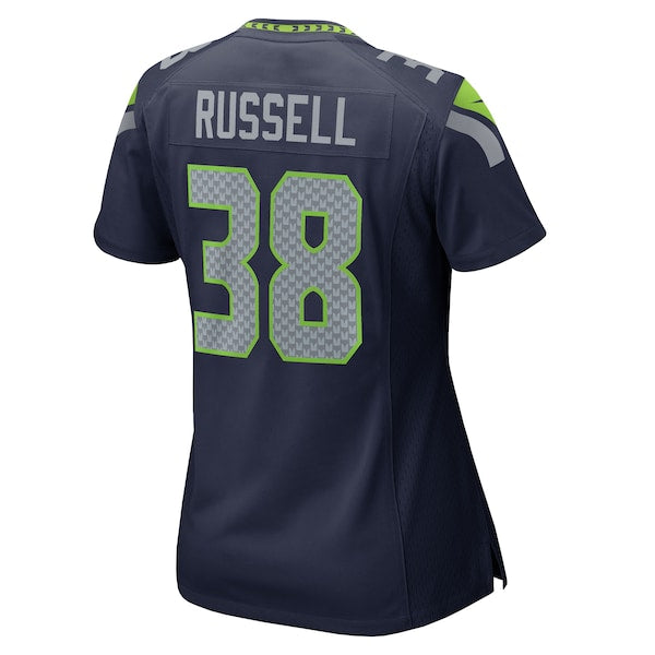 Brady Russell Seattle Seahawks Nike Women's Team Game Jersey - College Navy - Image 3