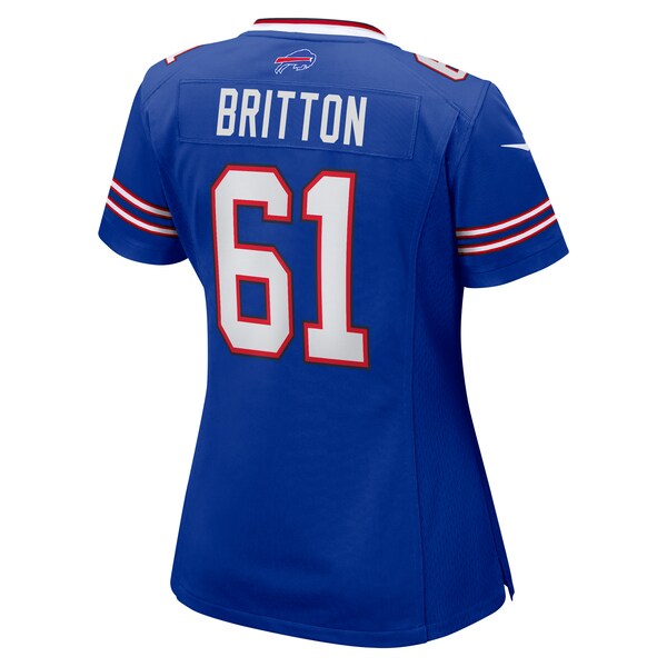 Gunner Britton Buffalo Bills Nike Women's Game Jersey - Royal - Image 3