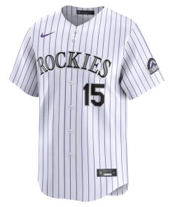 Alternative view of Randal Grichuk Colorado Rockies Nike Home Limited Player Jersey - White