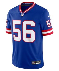 Alternative view of Lawrence Taylor New York Giants Nike Alternate Vapor Untouchable Limited Jersey - Royal
