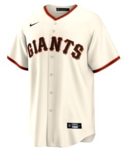 Alternative view of Patrick Bailey San Francisco Giants Nike Home Replica Jersey - Cream