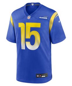 Alternative view of Konata Mumpfield Los Angeles Rams Nike Team Game Jersey -  Royal