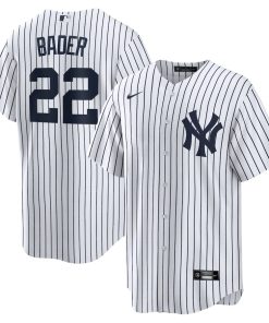 Harrison Bader New York Yankees Nike Replica Player Jersey - White