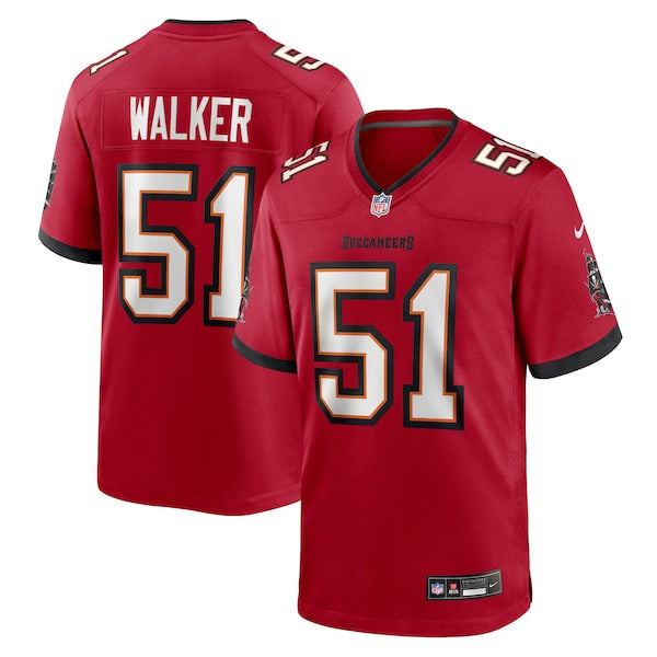 David Walker Tampa Bay Buccaneers Nike Team Game Jersey - Red