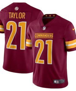 Alternative view of Sean Taylor Washington Commanders Nike 2022 Home Retired Player Limited Jersey - Burgundy/White