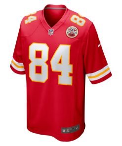 Alternative view of Justin Watson Kansas City Chiefs Nike Game Player Jersey - Red