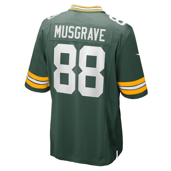 Luke Musgrave Green Bay Packers Nike Game Jersey - Green - Image 3