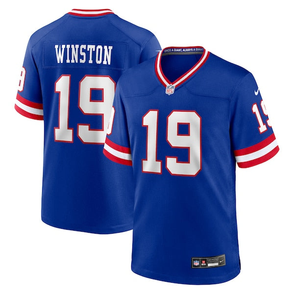 Jameis Winston New York Giants Nike Alternate 2 Game Jersey - Royal