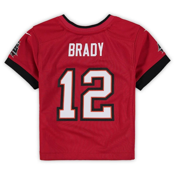 Tom Brady Tampa Bay Buccaneers Nike Toddler Game Jersey - Red - Image 3