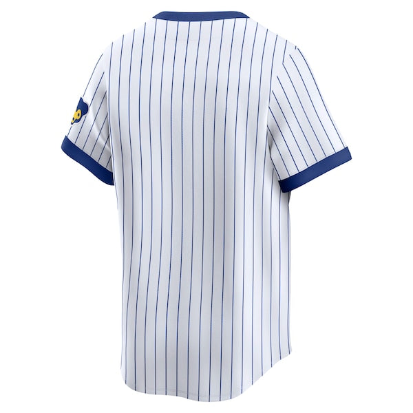 Chicago Cubs Nike Throwback Cooperstown Collection Limited Jersey - White - Image 3