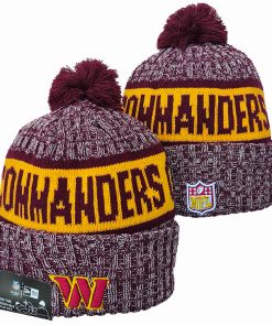 WASHINGTON COMMANDERS KNIT HAT
