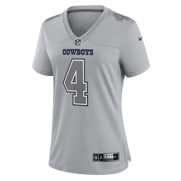 Dak Prescott Dallas Cowboys Nike Women's Atmosphere Fashion Game Jersey - Gray - Image 2