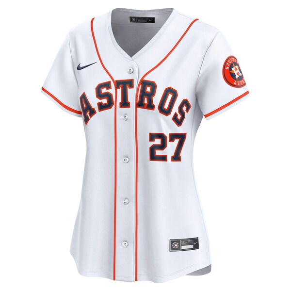 Jose Altuve Houston Astros Nike Women's Home Limited Player Jersey - White - Image 2