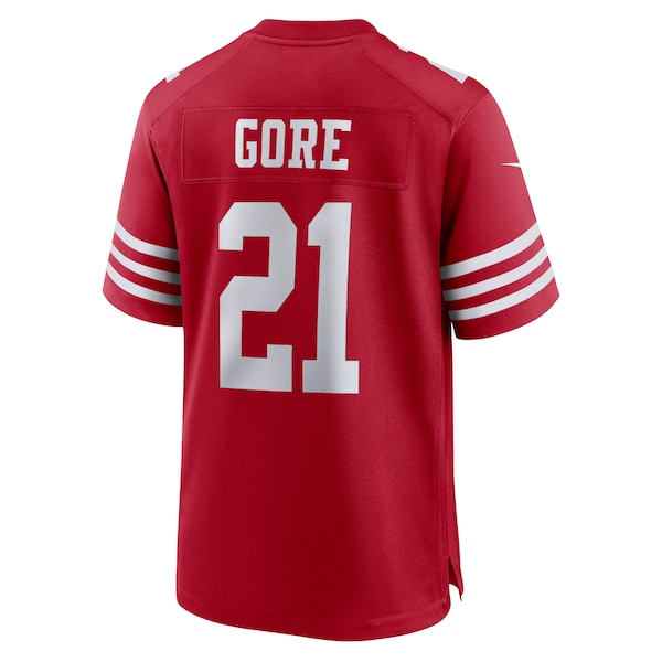 Frank Gore San Francisco 49ers Nike Retired Player Game Jersey - Scarlet - Image 4