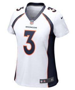 Alternative view of Russell Wilson Denver Broncos Nike Women's Player Jersey - White
