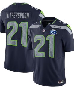 Devon Witherspoon Seattle Seahawks Nike Team 50th Season Vapor F.U.S.E. Limited Jersey - College Navy/Royal