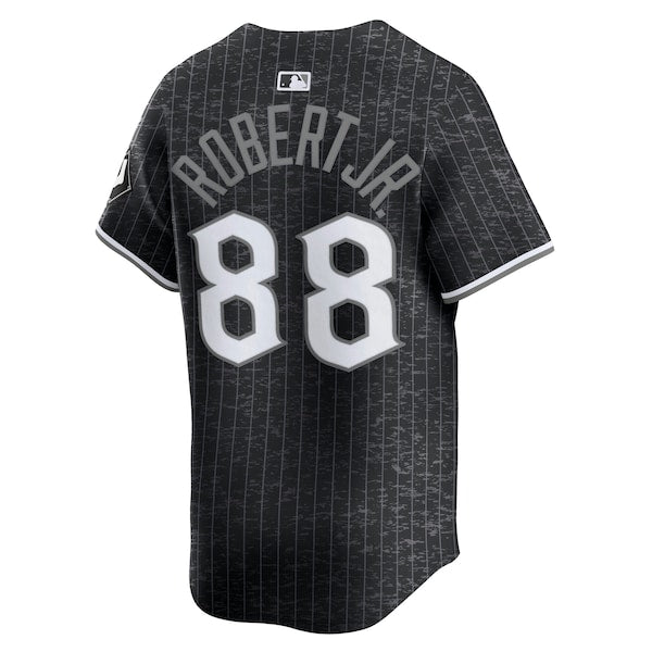 Luis Robert Jr. Chicago White Sox Nike City Connect Limited Jersey - Black - Image 2