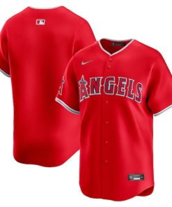 Los Angeles Angels Nike Alternate Limited Jersey - Red