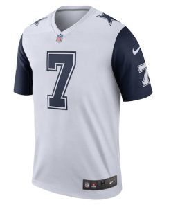 Alternative view of Trevon Diggs Dallas Cowboys Nike Legend Player Jersey - White