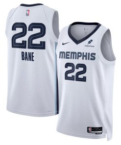 Desmond Bane Memphis Grizzlies Nike Unisex Swingman Badge Player Jersey - Association Edition - White