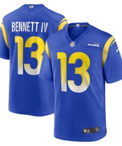 Stetson Bennett Los Angeles Rams Nike Team Game Jersey - Royal