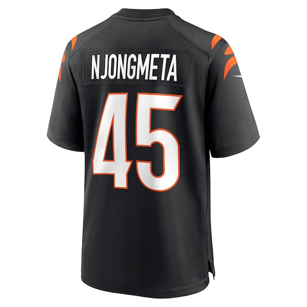 Maema Njongmeta Cincinnati Bengals Nike Game Jersey - Black - Image 4