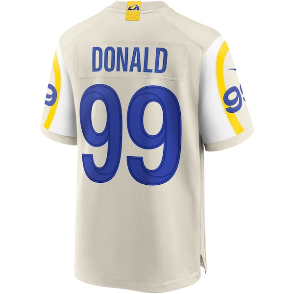 Aaron Donald Los Angeles Rams Nike Player Game Jersey - Bone/White - Image 4