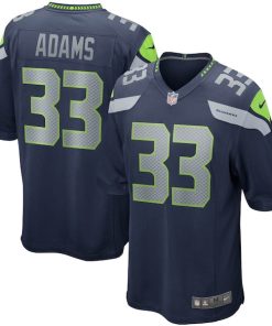 Jamal Adams Seattle Seahawks Nike Game Jersey - College Navy/White