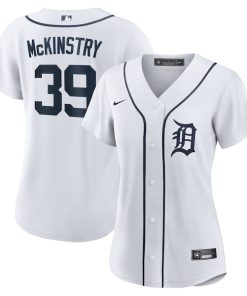 Zach McKinstry Detroit Tigers Nike Women's Home Replica Jersey - White