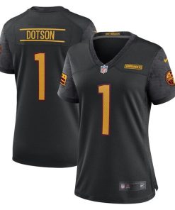 Jahan Dotson Washington Commanders Nike Women's Player Jersey - Black