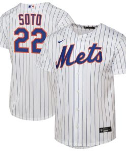 Juan Soto New York Mets Nike Youth Home Replica Jersey - White