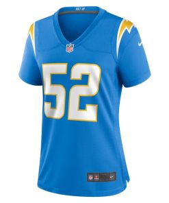 Alternative view of Khalil Mack Los Angeles Chargers Nike Women's Player Jersey - Powder Blue
