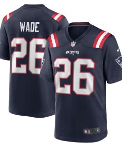 Shaun Wade New England Patriots Nike Game Jersey - Navy