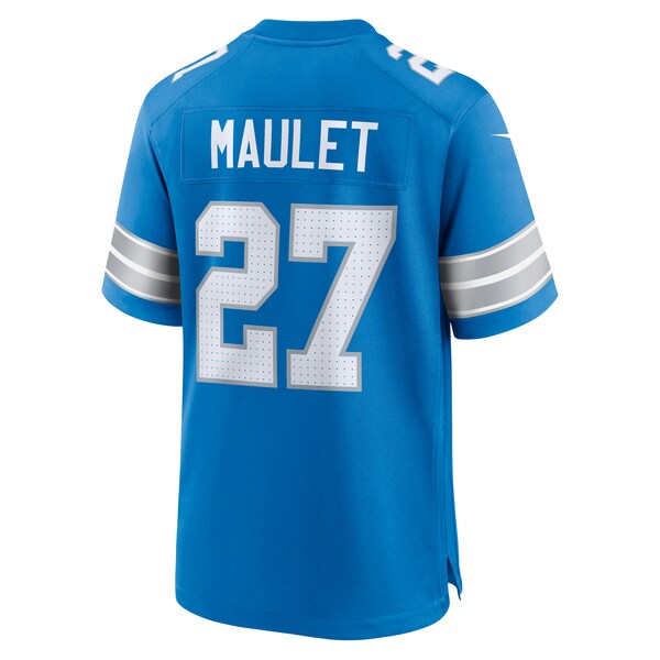 Arthur Maulet Detroit Lions Nike Team Game Jersey - Blue - Image 3