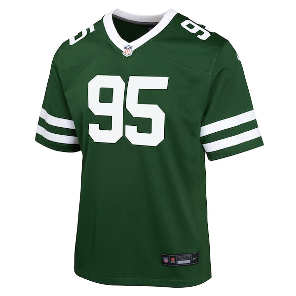 Quinnen Williams New York Jets Nike Youth Game Jersey - Legacy Green/Black - Image 3