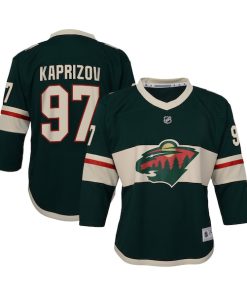 Kirill Kaprizov Minnesota Wild Youth Home Replica Player Jersey - Green