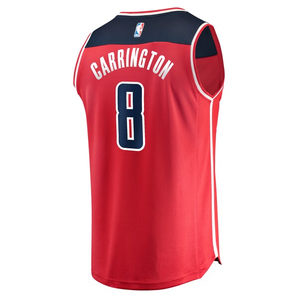 Carlton Carrington Washington Wizards Youth Fast Break Replica Player Jersey - Icon Edition - Red - Image 3
