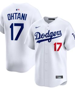 Shohei Ohtani Los Angeles Dodgers Nike Home Limited Player Jersey - White