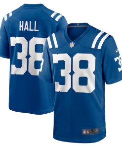 Darren Hall Indianapolis Colts Nike  Game Jersey -  Royal