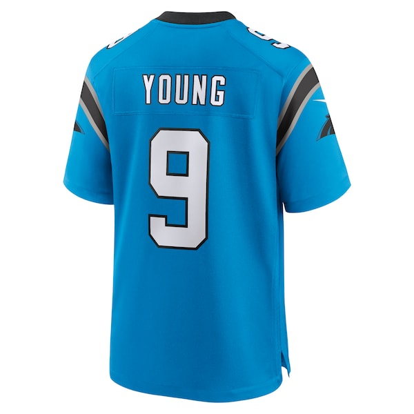 Bryce Young Carolina Panthers Nike 2023 NFL Draft First Round Pick Alternate Game Jersey - Blue - Image 3