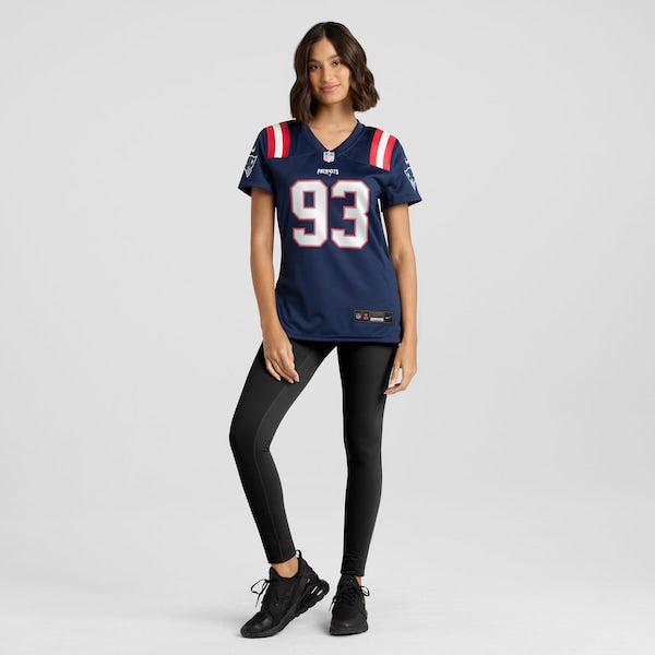 Oshane Ximines New England Patriots Nike Women's Game Jersey - Navy