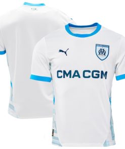 Olympique Marseille Puma 2024/25 Home Replica Jersey - White