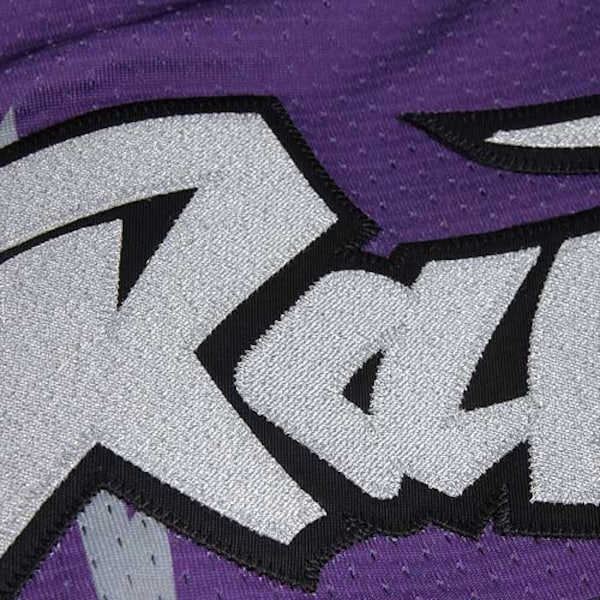 Vince Carter Toronto Raptors 1998/99 Throwback Authentic Jersey - Purple - Image 5