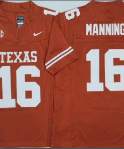 Arch Manning NCAA Texas Longhorns Nike Vapor Limited Jersey
