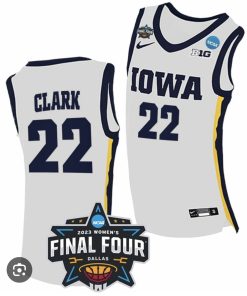 #22 Iowa Hawkeyes Nike Unisex Replica Basketball Jersey - White