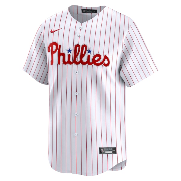 Philadelphia Phillies Nike #1 Dad Home Limited Jersey - White - Image 2