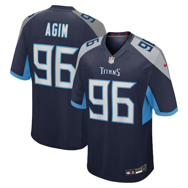 McTelvin Agim Tennessee Titans Nike Team Game Jersey - Navy - Image 2