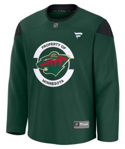 Alternative view of Minnesota Wild  Team Practice Jersey - Green