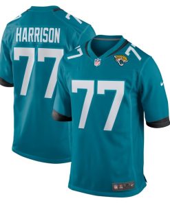 Anton Harrison Jacksonville Jaguars Nike 2023 NFL Draft First Round Pick Game Jersey - Teal