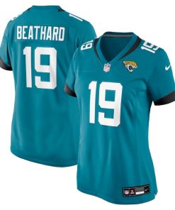 C.J. Beathard Jacksonville Jaguars Nike Women's  Game Jersey -  Teal